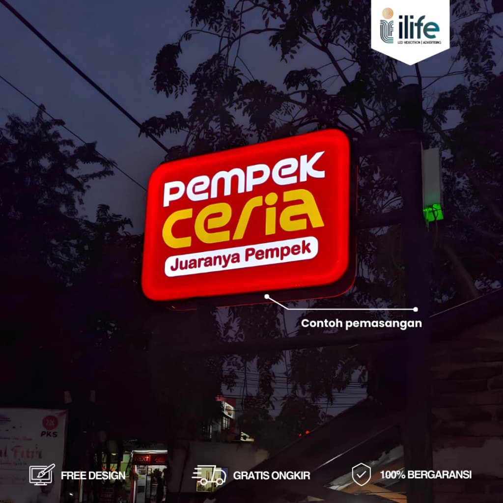 Neon Box Backlite Flexy Banner Custom - Sisi Samping ACP thumbnail 6