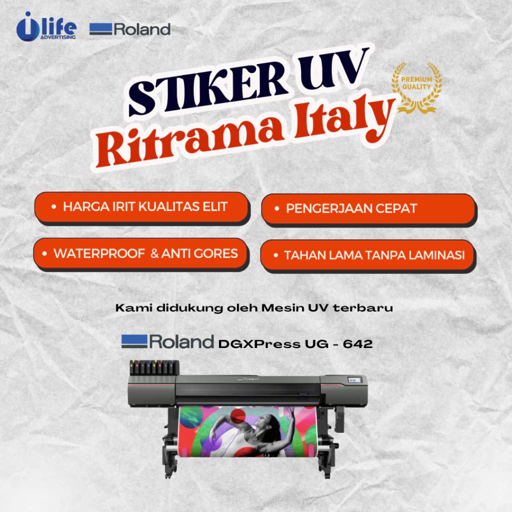 Jasa Print / Cetak UV Sticker Premium thumbnail 5